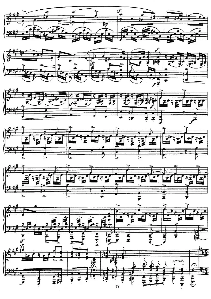 53首以肖邦练习曲为素材而作的练习曲(No.44)