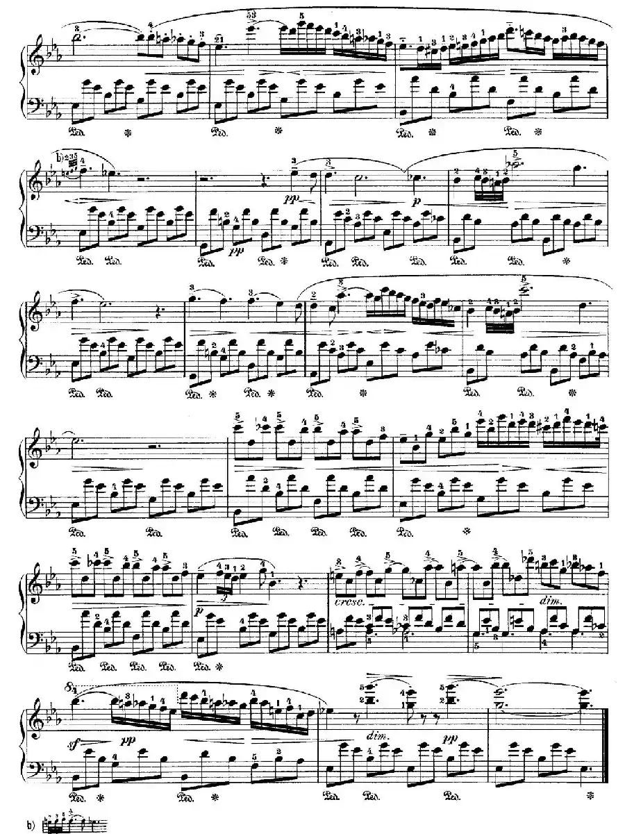 Nocturne No.1 in E-flat Major(降E大调第一号夜曲)