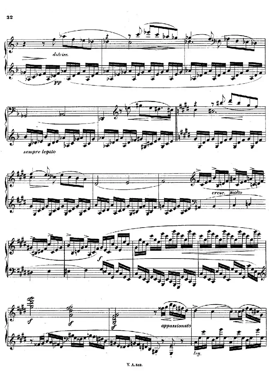 升c小调第一钢琴奏鸣曲(Op.6)
