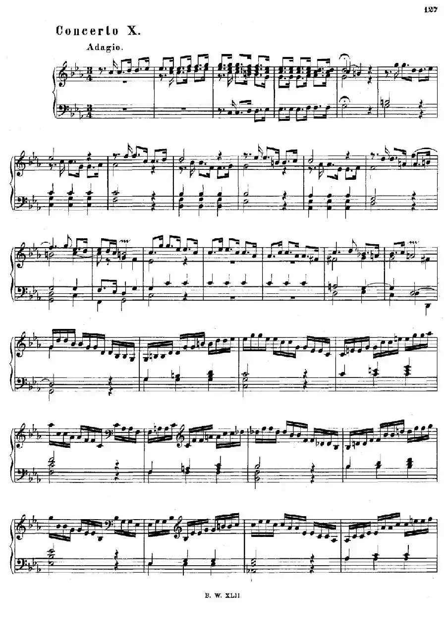 16 Concertos BWV 972-987(十六首为独奏古钢琴而作的协奏曲)(P61——70)