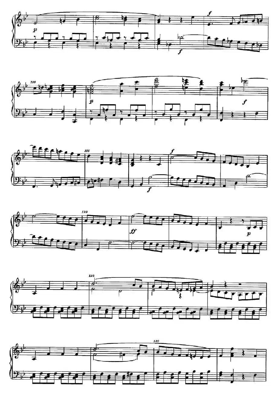 降B大调钢琴奏鸣曲 (Piano Sonata in B-flat Major Op.1)
