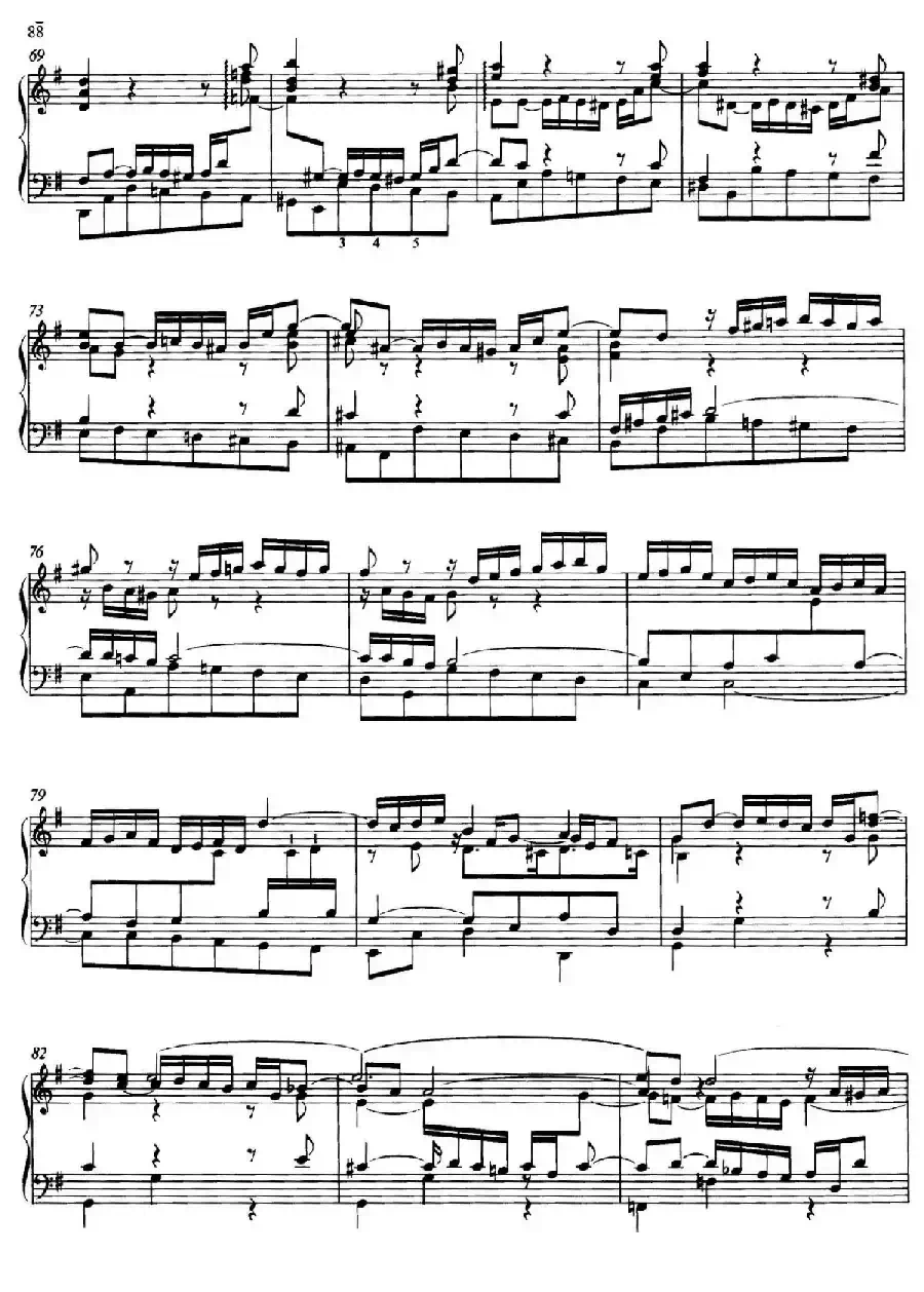 Prelude and Fugue in e Minor BWV 548(e小调前奏曲与赋格)