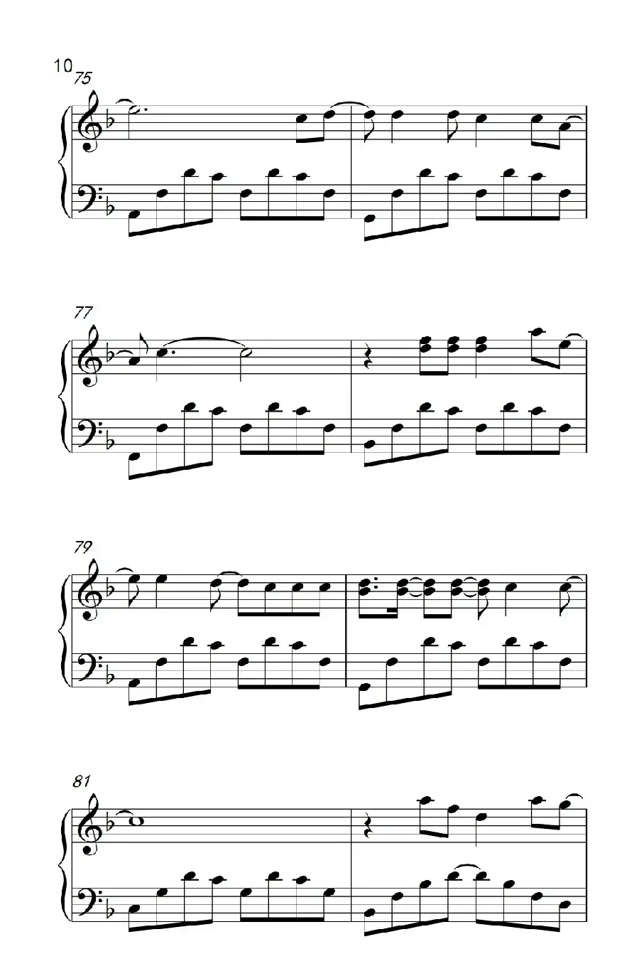 脚踏板(《弹吧音教》制谱版)