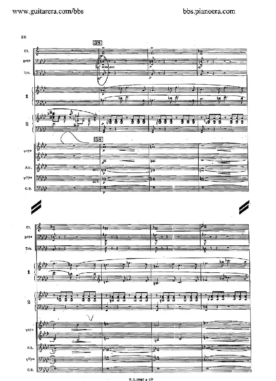 Concerto for 2 Pianos in d Minor(d小调双钢琴协奏曲·总谱)