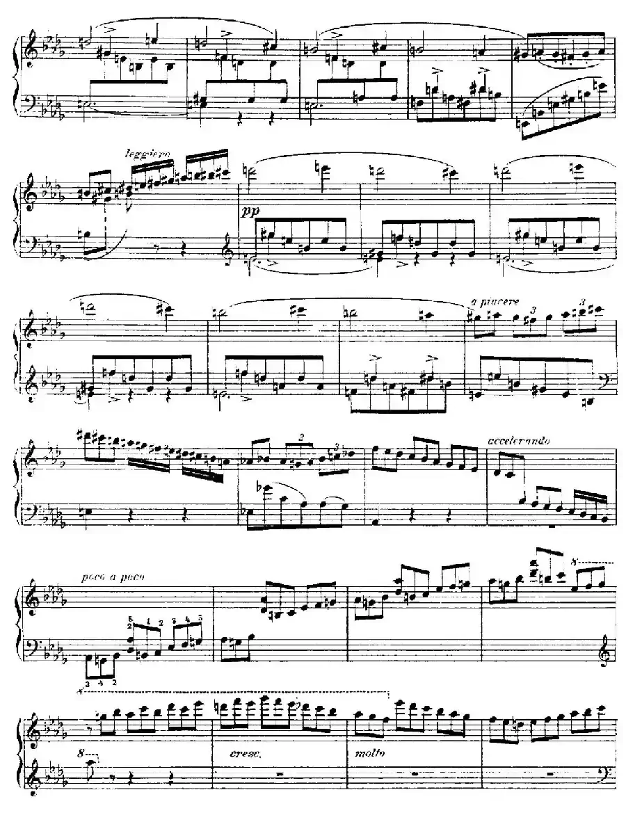 4 Valses Caprice(4首随想圆舞曲)(Op.38 No. 2 in D-flat)