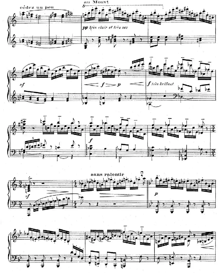 Presto in B-Flat Majo(降B大调急板)