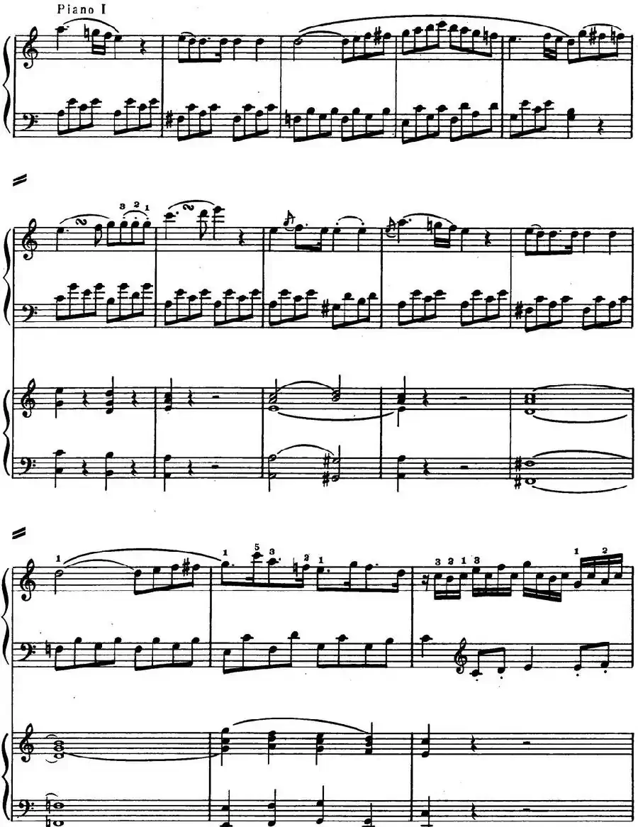 二十八部钢琴协奏曲 No.13(P16-30)