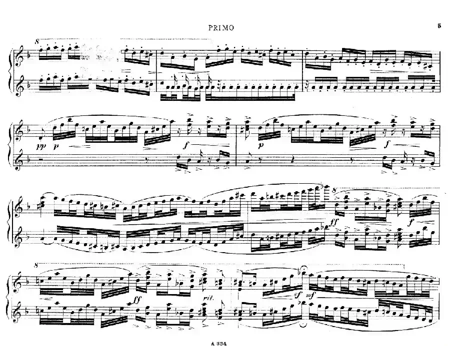 d小调托卡塔与赋格(BWV 565·雷格改编钢琴四手联弹版)