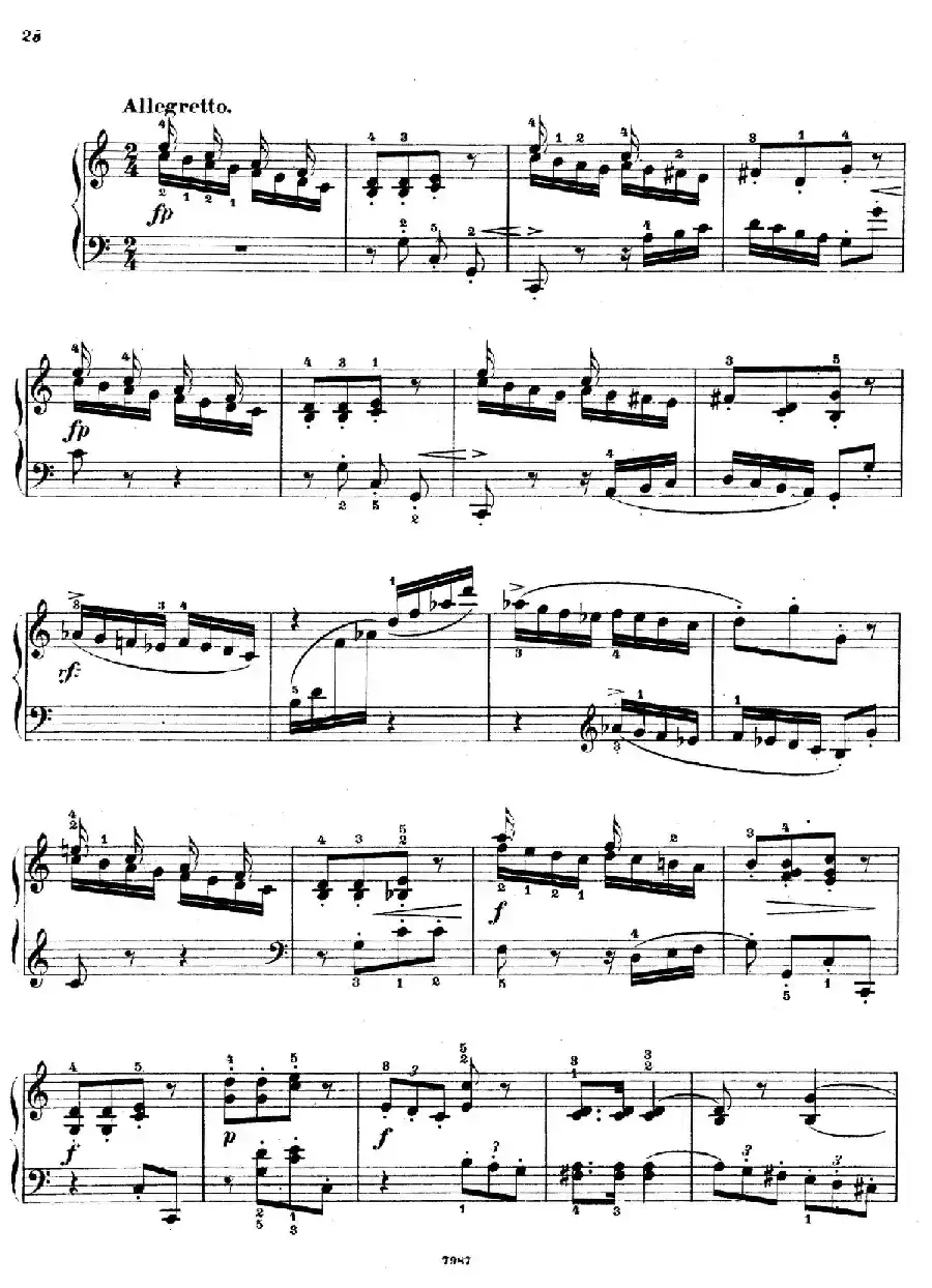 Five Sonatinas Op.70(5首钢琴小奏鸣曲·3)