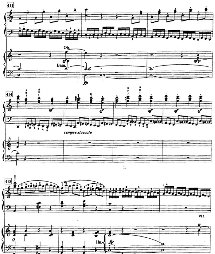 钢琴教程第八级 大型乐曲(C大调第一钢琴协奏曲 Op.15 第一乐章)