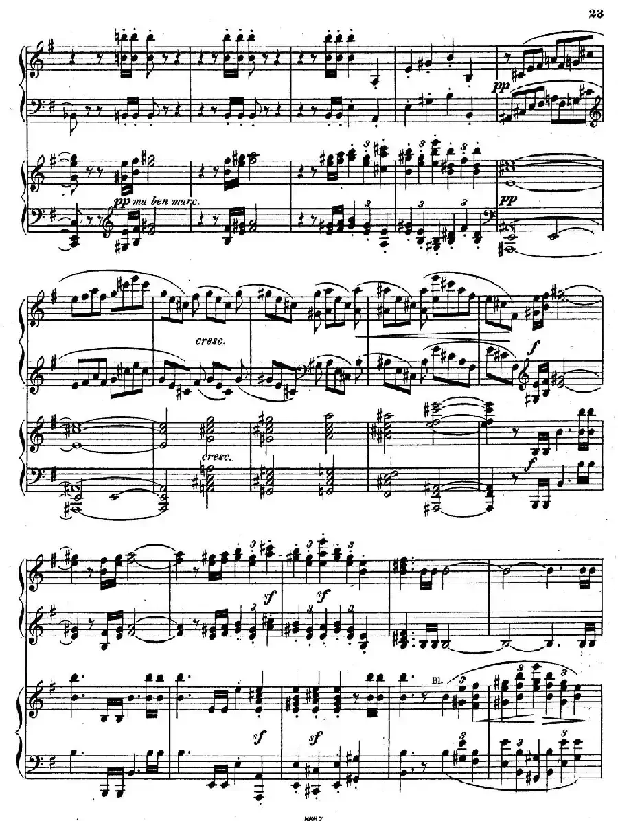 Symphony No.4 in e Minor Op.98(e小调第四交响曲·双钢琴)