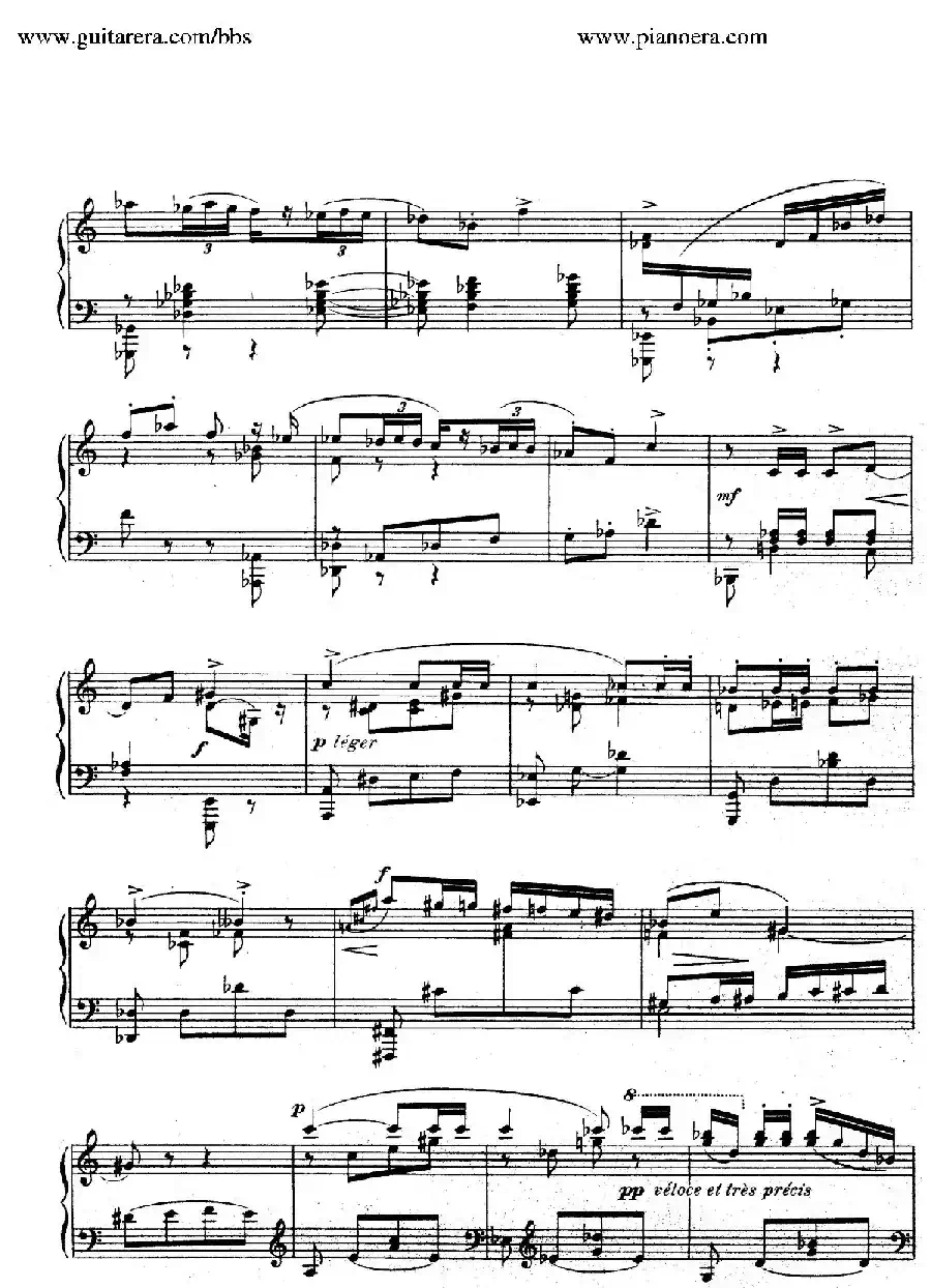 15 Improvisations(15首即兴曲·Ⅷ)