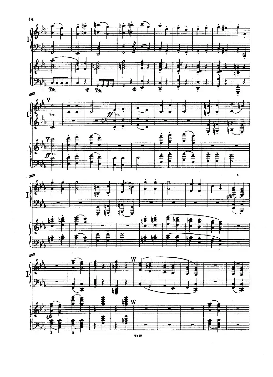Symphony No.5 in c Minor Op.67(双钢琴版第1——2乐章)