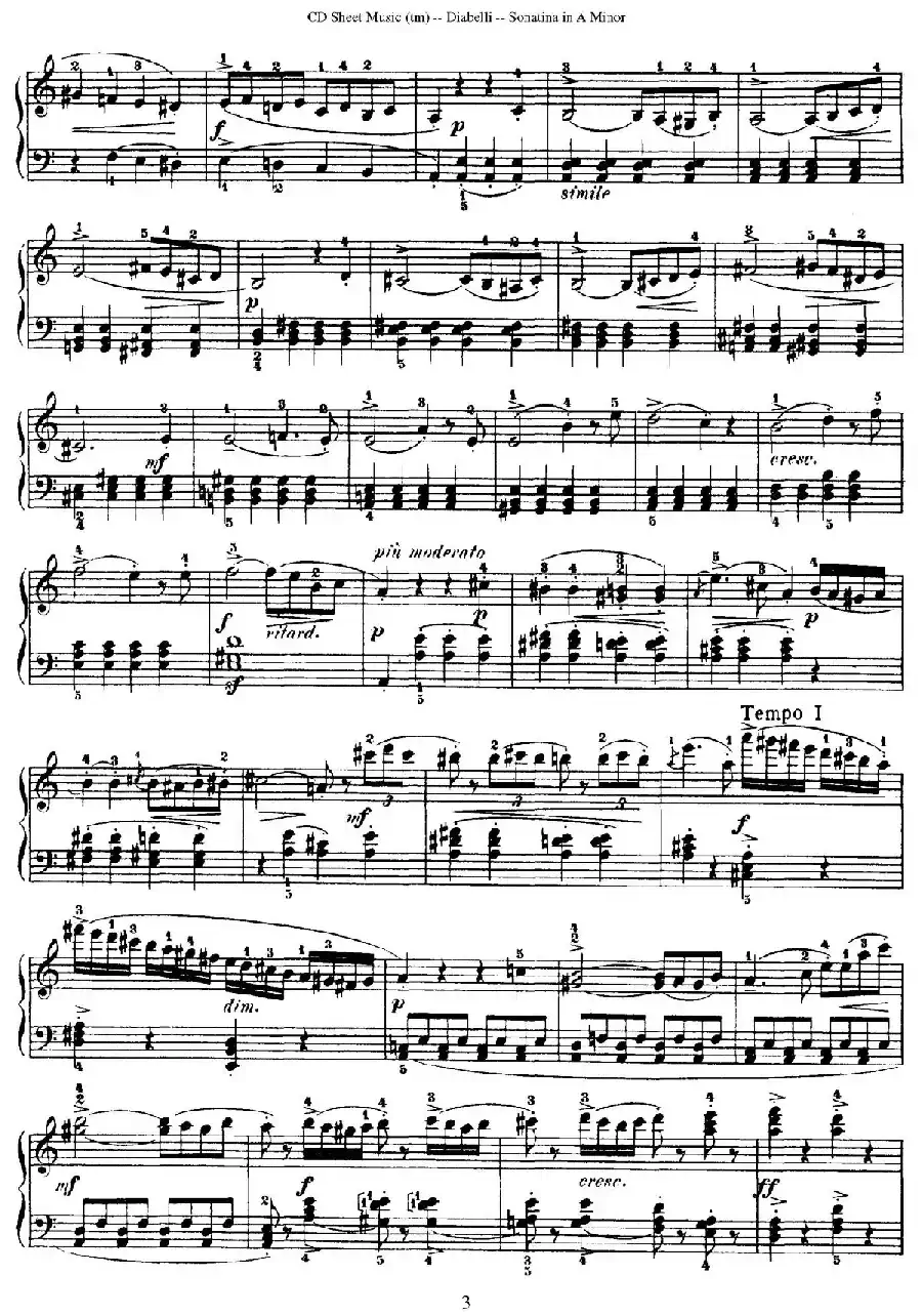 7 Piano Sonatinas Op.168(7首钢琴小奏鸣曲 No.7)