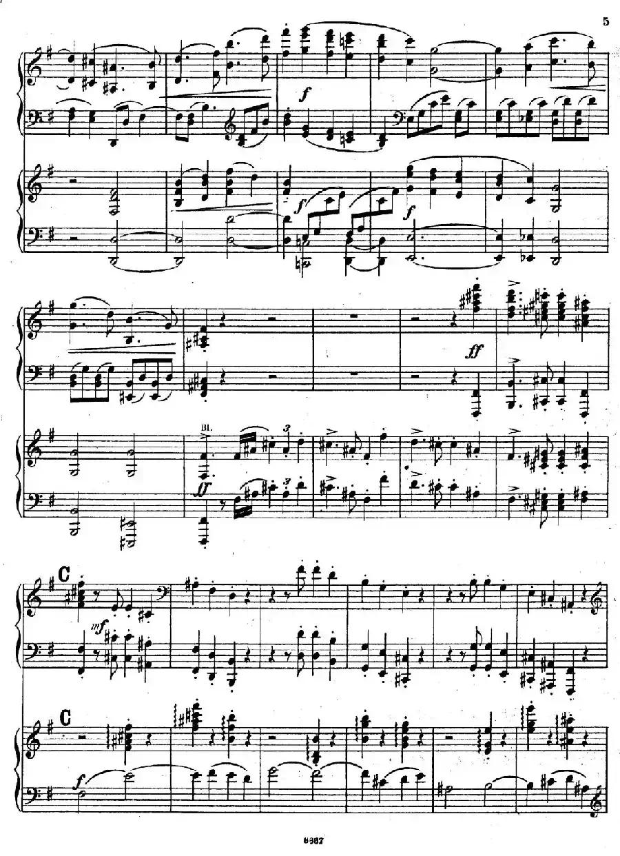 Symphony No.4 in e Minor Op.98(e小调第四交响曲·双钢琴)