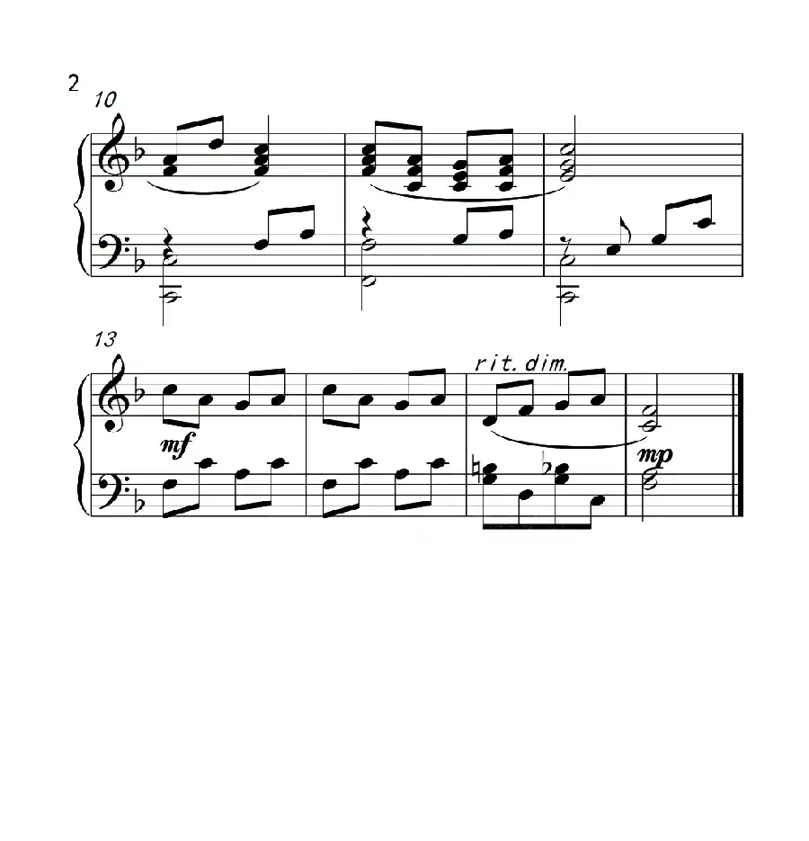 第一级 卖报歌(中国音乐学院钢琴考级作品1~6级)