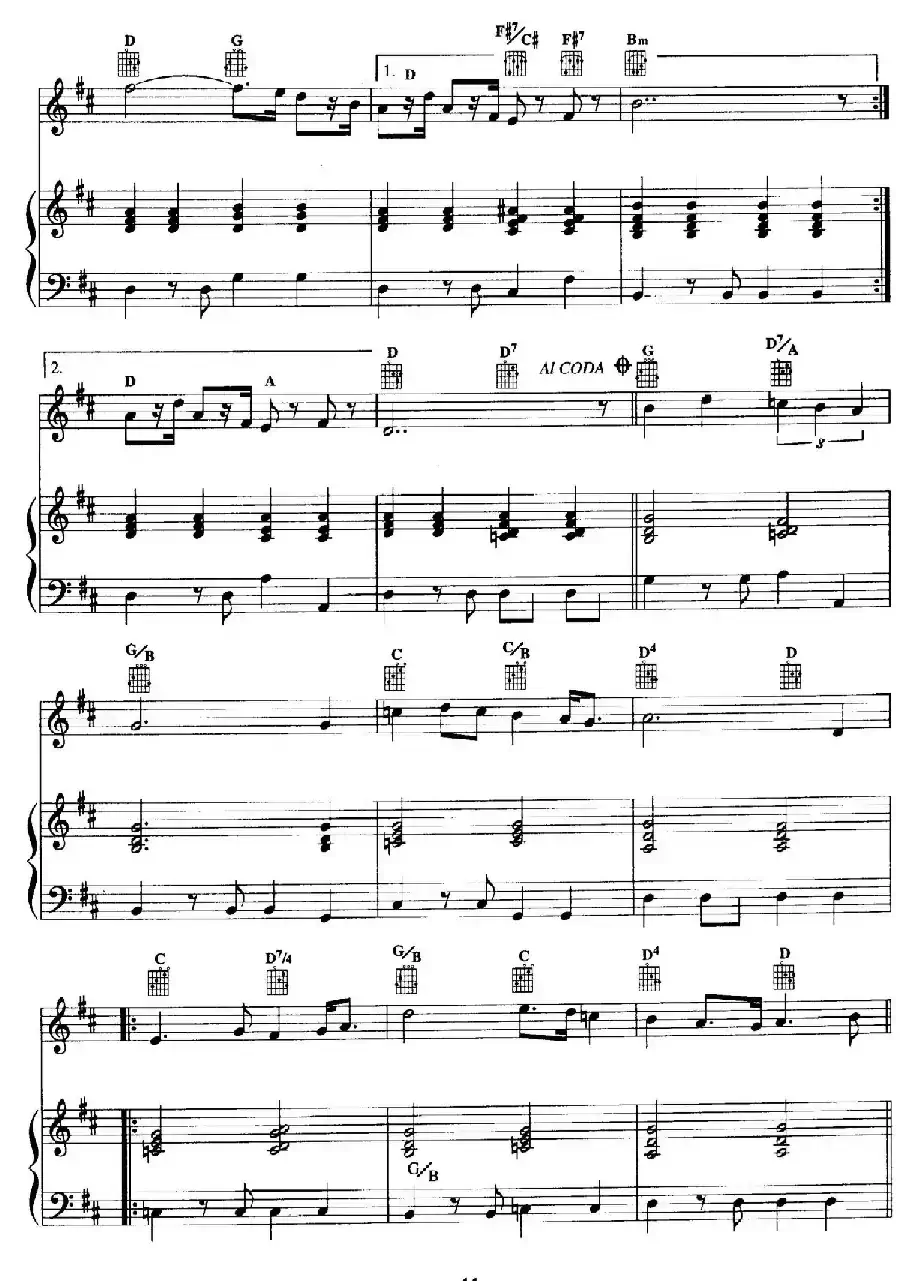 电影配乐大师莫瑞康最佳20首钢琴谱(Best of Ennio Morricone·13)