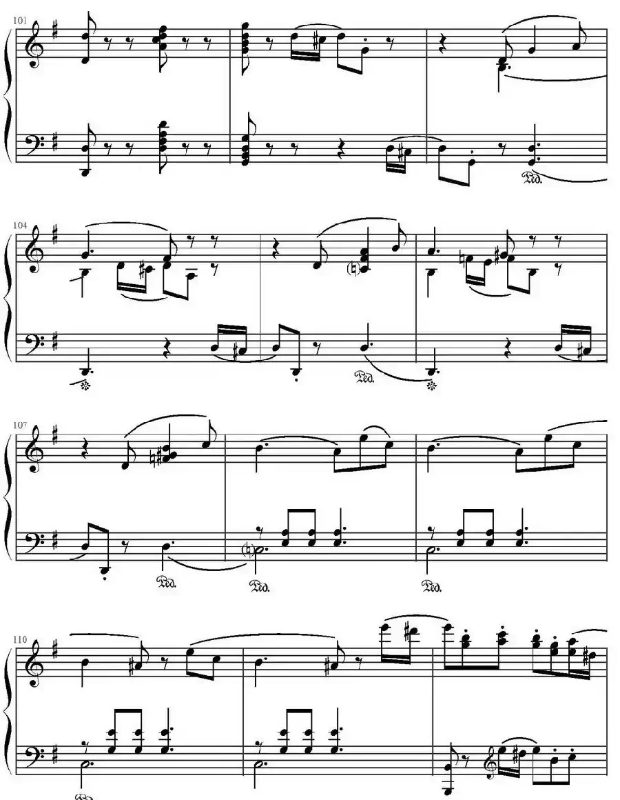 E大调回旋随想曲(门德尔松Op.14)