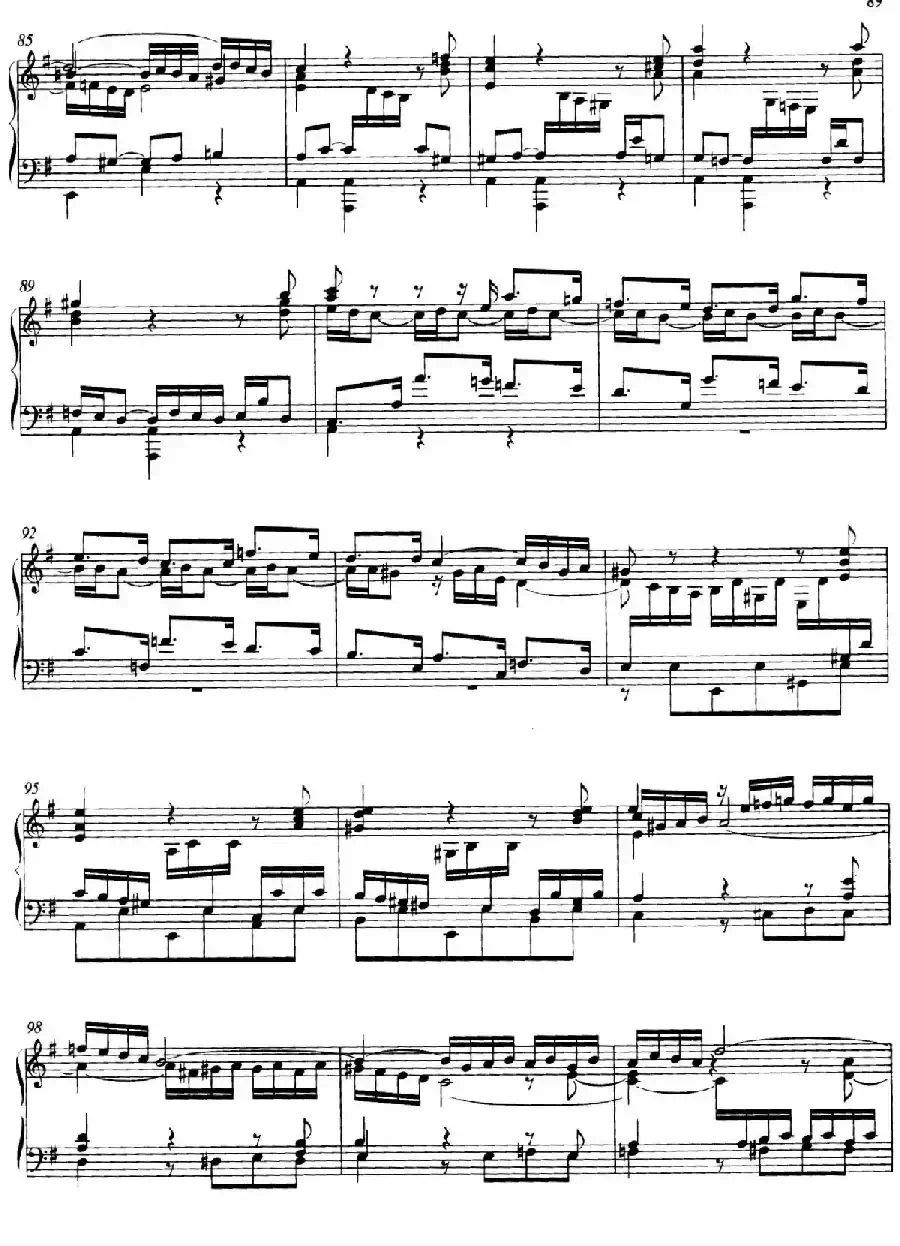 Prelude and Fugue in e Minor BWV 548(e小调前奏曲与赋格)