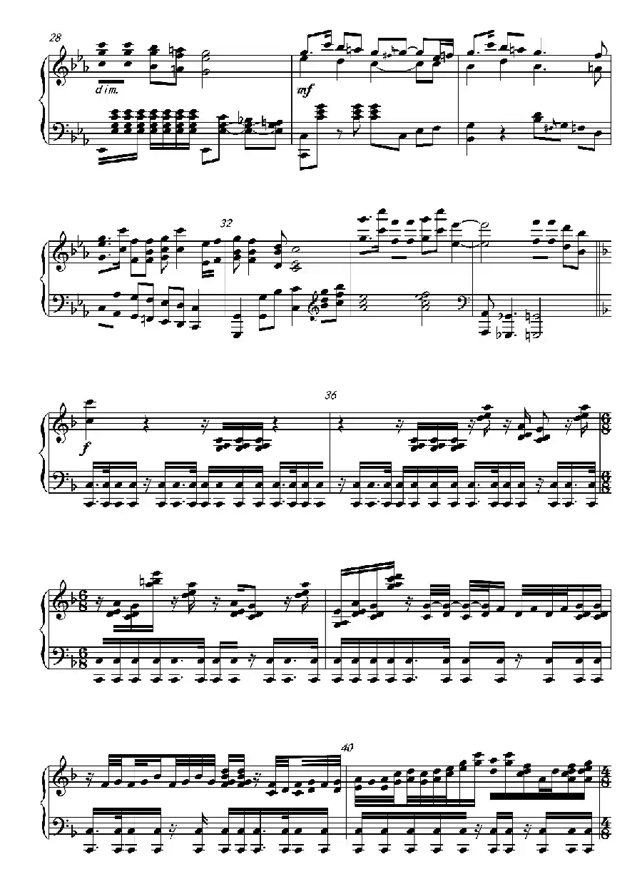 梦梦变奏曲(正谱)