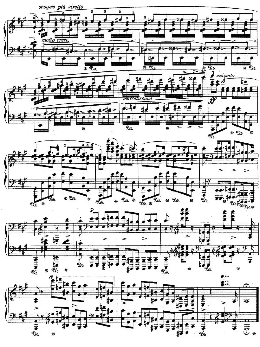 Allegro de Concerto Op.46(A大调音乐会快板)