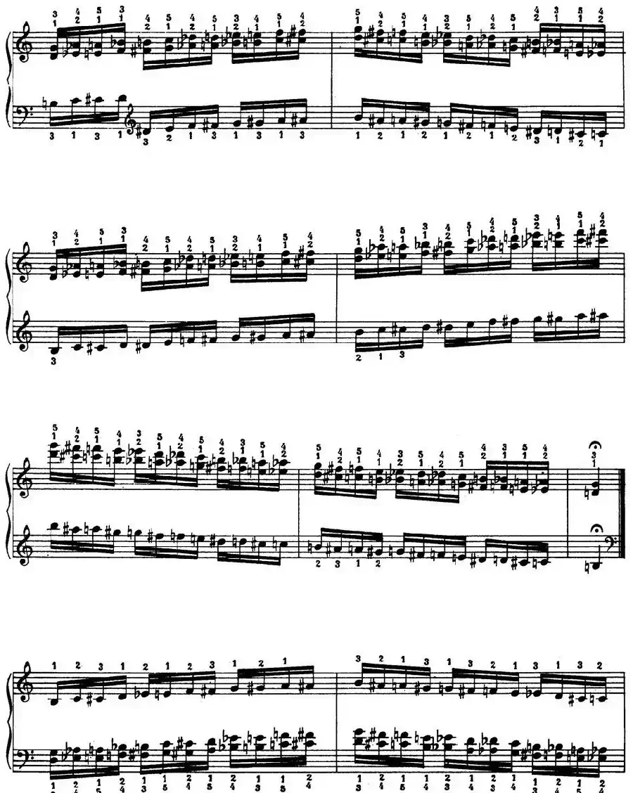 Technical Exercises S.146(李斯特钢琴技巧练习 BOOK Ⅶ)