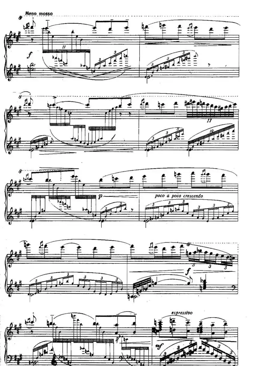 Six Préludes Exotiques Op·17(6首特色前奏曲·3)