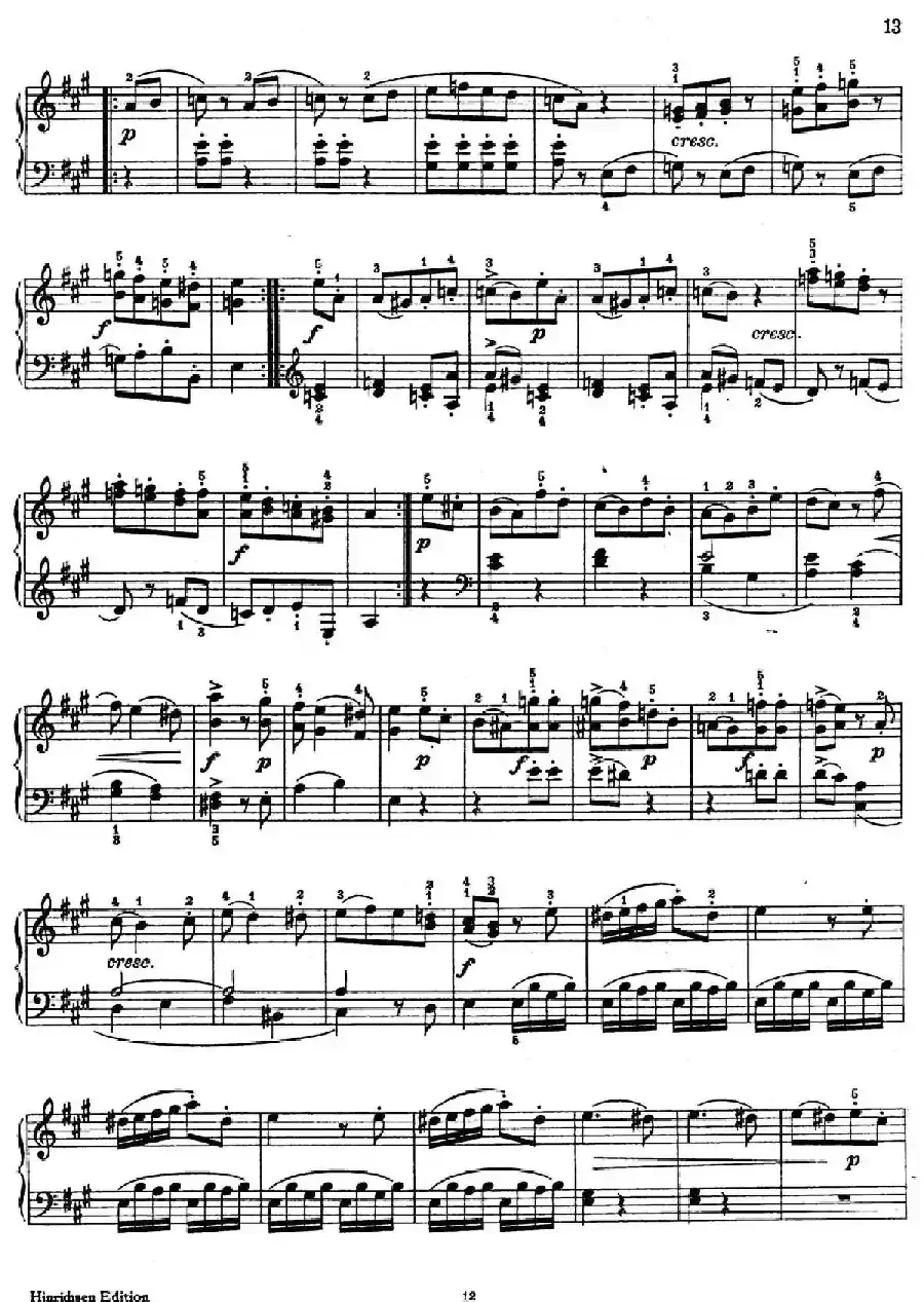 6 Viennese Sonatinas K.439b(6首维也纳小奏鸣曲·Ⅱ)