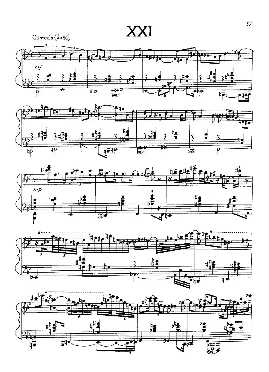 24 Preludes Op.53(24首前奏曲·XXI)