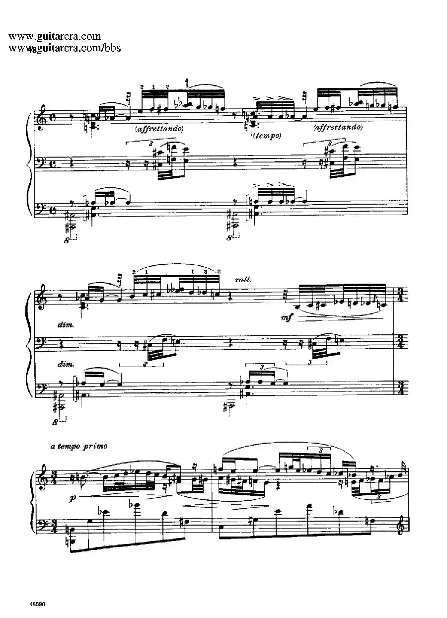Piano Sonata Op.26(钢琴奏鸣曲·第三乐章)