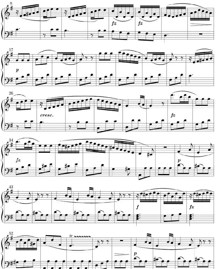 6 Sonatinas Op.36(6首钢琴小奏鸣曲-2)