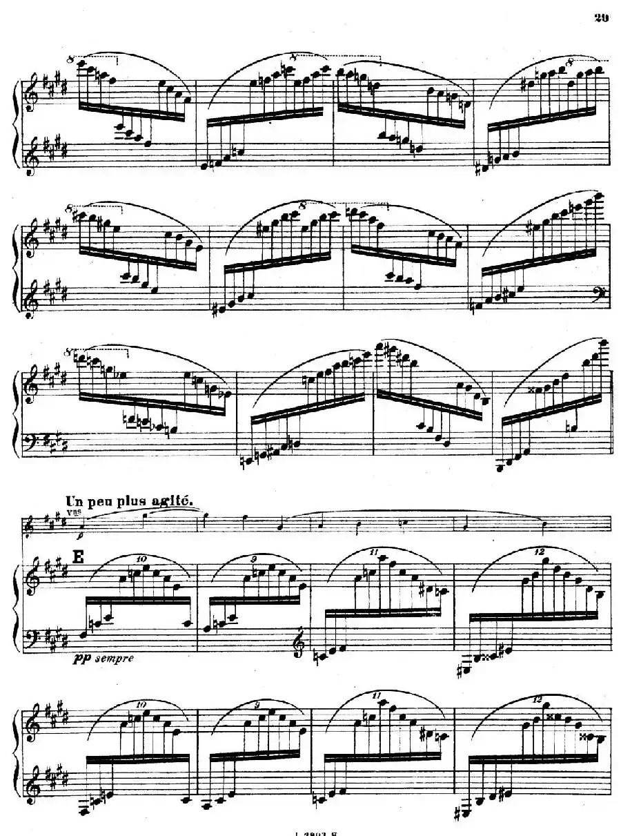 Symphony on a French Mountain Air Op.25(法国山歌交响曲·钢琴独奏·Ⅲ)