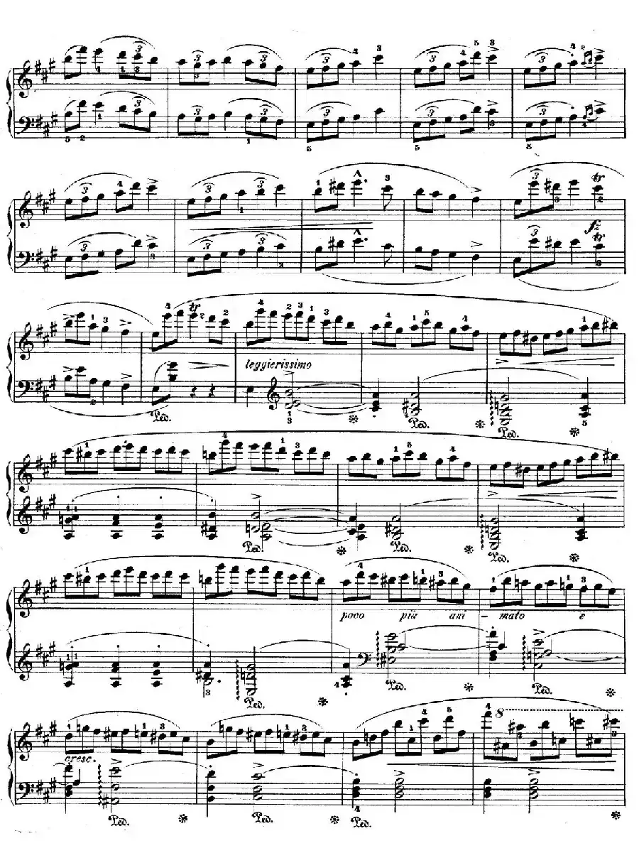 Grand Fantasy on Polish Airs Op.13(华丽的波兰民歌幻想曲·钢琴独奏版)