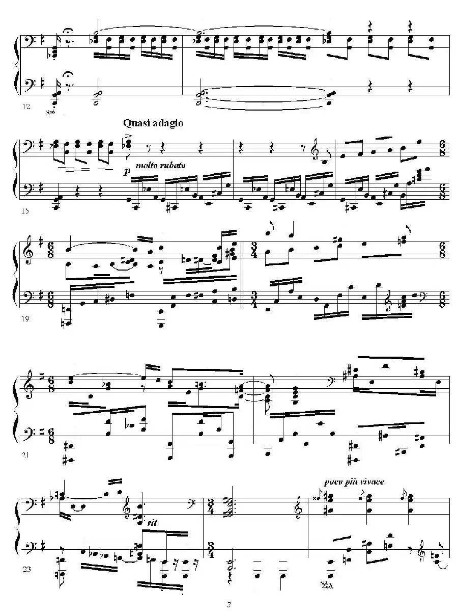 Carmen Variations 12 Pieces(12首卡门主题变奏曲·5)