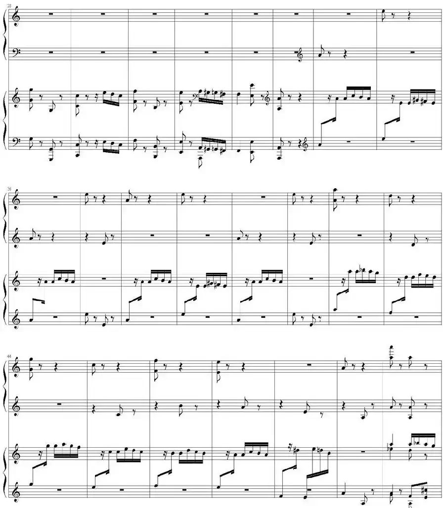 帕格尼尼主题狂想曲(Rhapsody on the theme by pagenini)