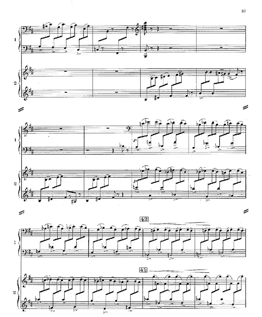 Concerto for 2 Pianos in d Minor(d小调双钢琴协奏曲· 第三乐章)