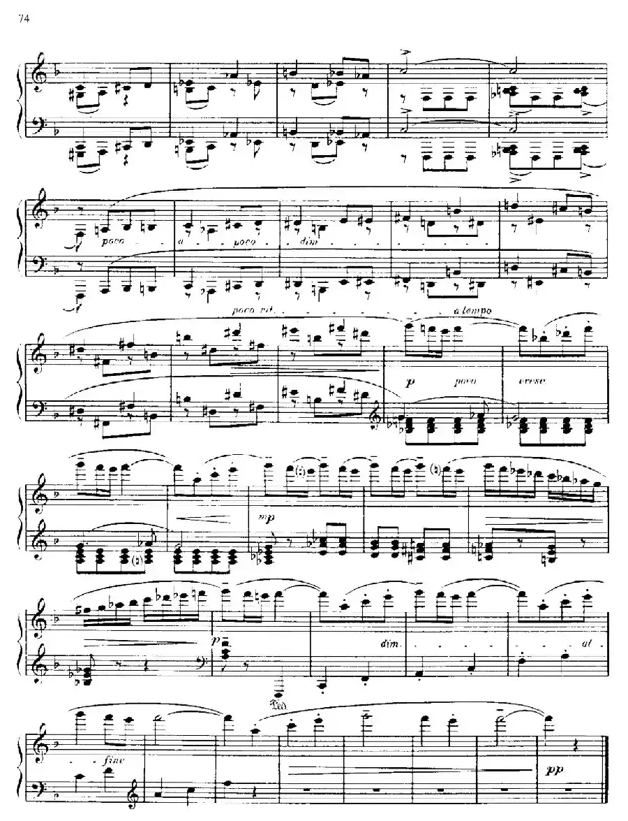 Piano Sonata No.3 in F Major Op.46(F大调第三钢琴奏鸣曲·Ⅰ)