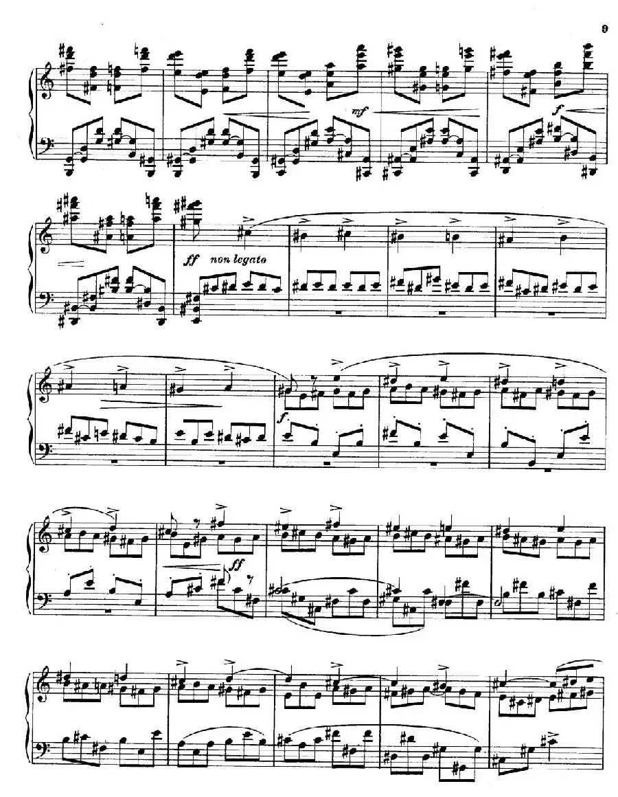 Charakterskizzen Op.40(个性素描 4. 万花筒 Kaleidoskop)