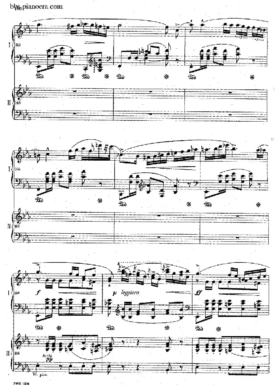 Grande Polonaise Brilliante Preceded by an Andante Spianato Op.22(平静的行板与华丽的波兰舞曲·双钢琴版)