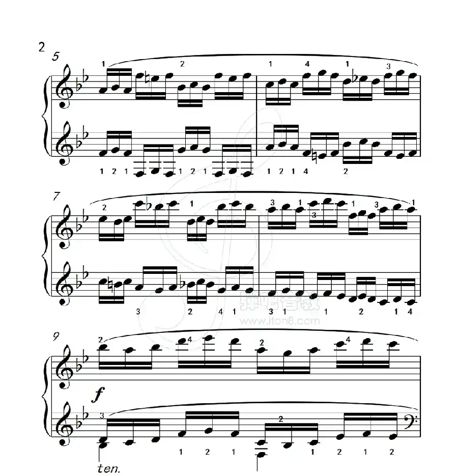 练习曲 50(克拉莫钢琴练习曲60首)