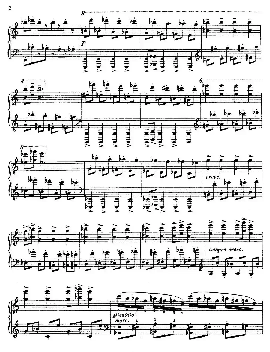 Toccata No.2 Op.20(第二托卡塔)