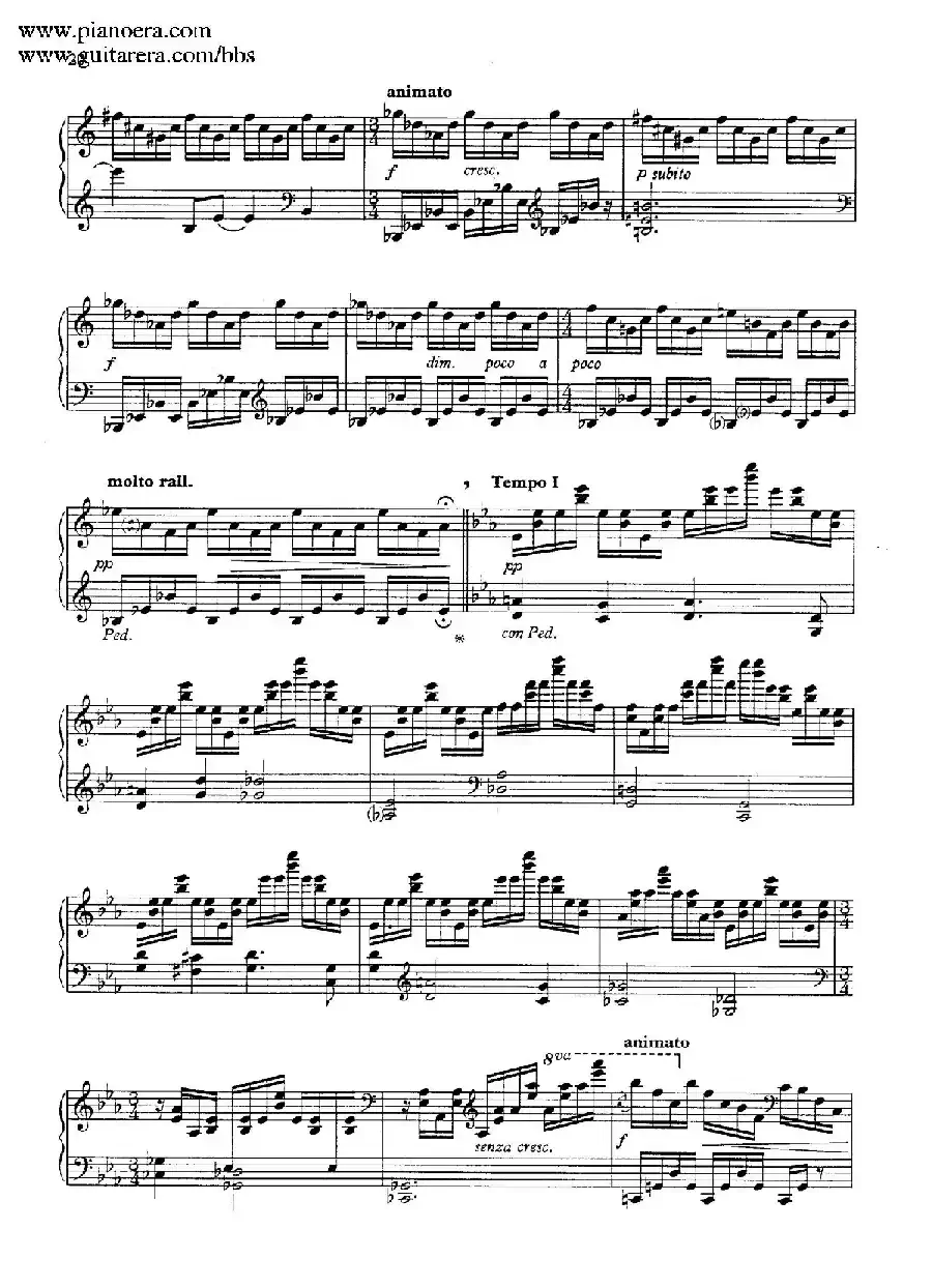 Two Pieces for Piano H.179(2首钢琴作品)