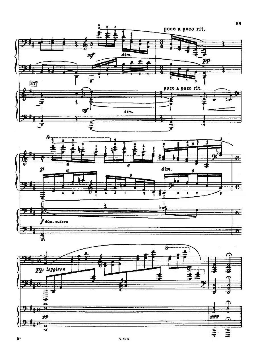 升f小调第一钢琴协奏曲 Op.1(双钢琴版)