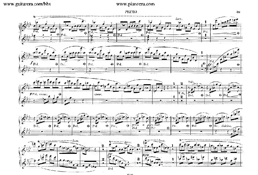 Piano Concerto No.2 in f Minor Op.21(f小调第二钢琴协奏曲·四手联弹版)