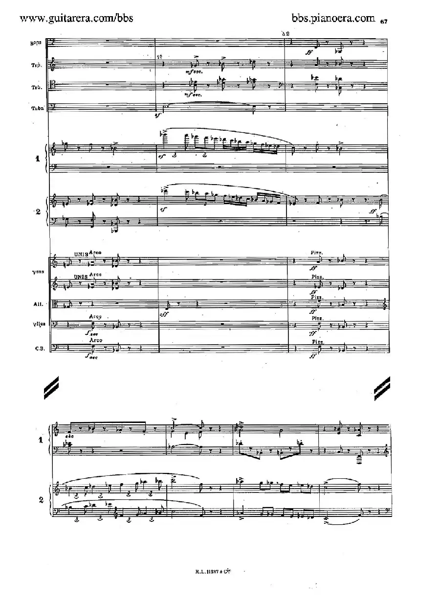 Concerto for 2 Pianos in d Minor(d小调双钢琴协奏曲·总谱)