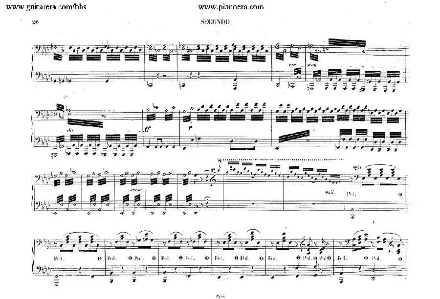 Piano Concerto No.2 in f Minor Op.21(f小调第二钢琴协奏曲·四手联弹版)