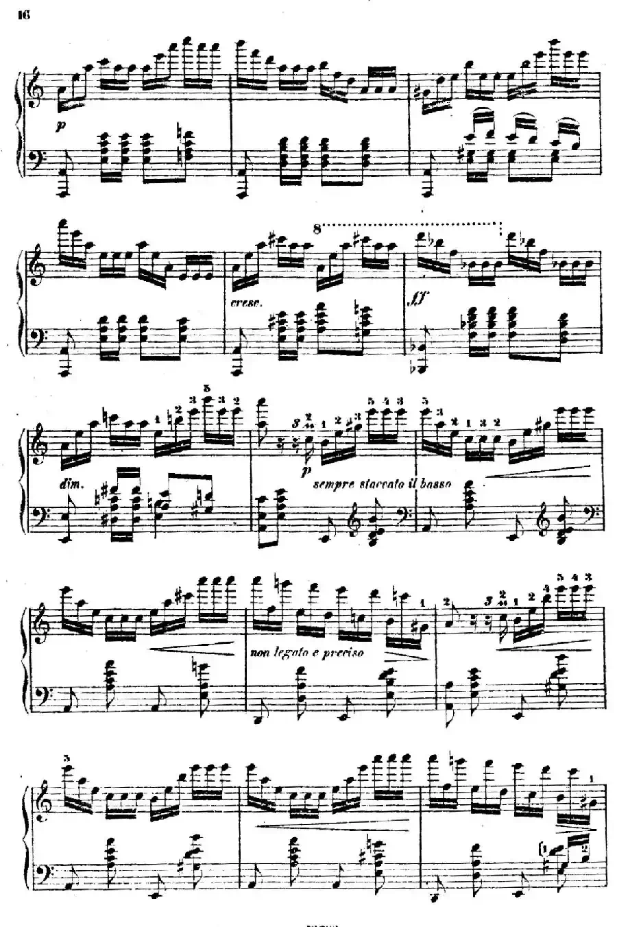 Douze Etudes de Salon Op.5(12首沙龙练习曲·3)