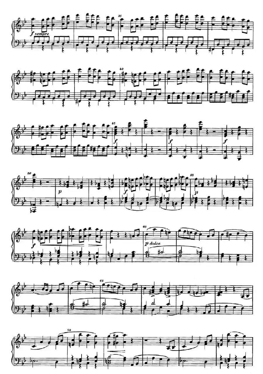 降B大调钢琴奏鸣曲 (Piano Sonata in B-flat Major Op.1)