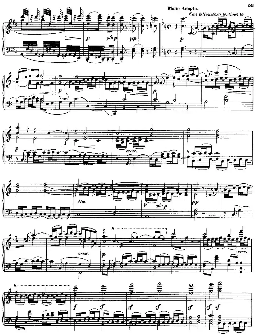 String Quartet No.15 in a Minor Op.132(a小调第十五弦乐四重奏·钢琴独奏版)