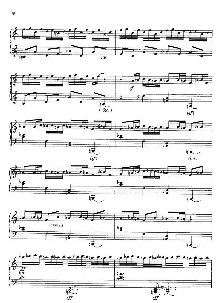 Notebook f Young People Op·59(为青少年而作的钢琴曲集·11)